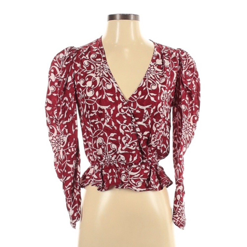 The Kooples wrap blouse